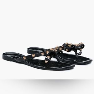 Tuckernuck - ANINA - Jelly Bowtie Sandals - Size 41/9.5